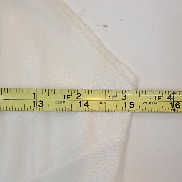 Vintage Vanity Fair Full Slip Women's Size S/34 Nylon Ivory Off White Cream - Picture 7 of 9